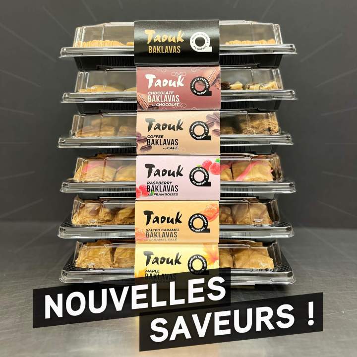 Vente de baklava Québec
